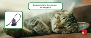 Bild eines leisen Staubsaugers