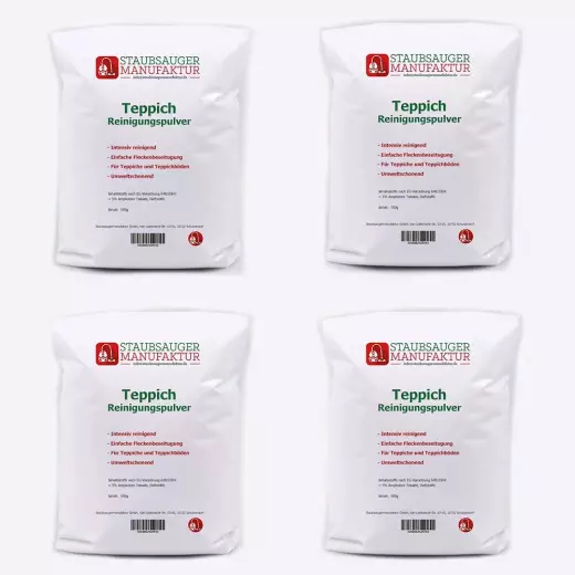 Teppichreiniger / Reinigungspulver (2kg) Universal geeignet für Vorwerk, Lux, SEBO uvm.