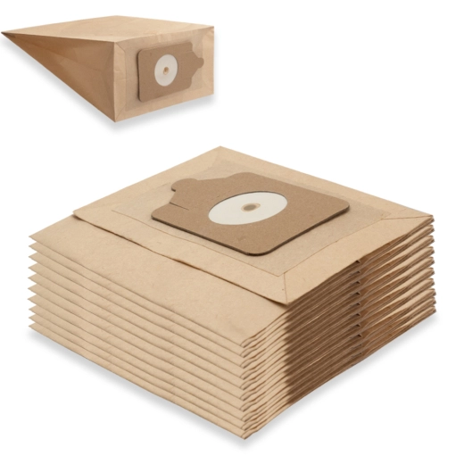 10 Staubsaugerbeutel für Numatic HVR-200A kompatibel