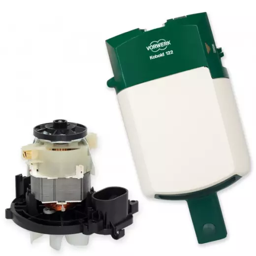 Vorwerk Kobold 122 Reparatur defekter Motor und Filter