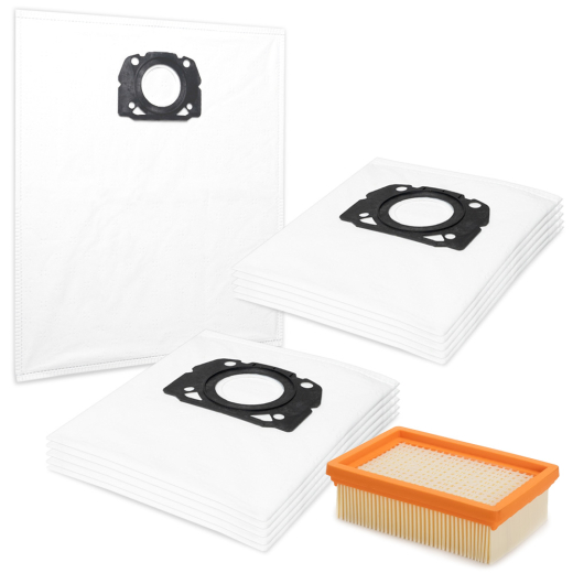 10 Stk. Original Kärcher Papier-Staubsaugerbeutel für NT 14/1 Ap Adva 10 Stk. Original Kärcher Papier-Staubsaugerbeutel für NT 14/1 Ap Adva