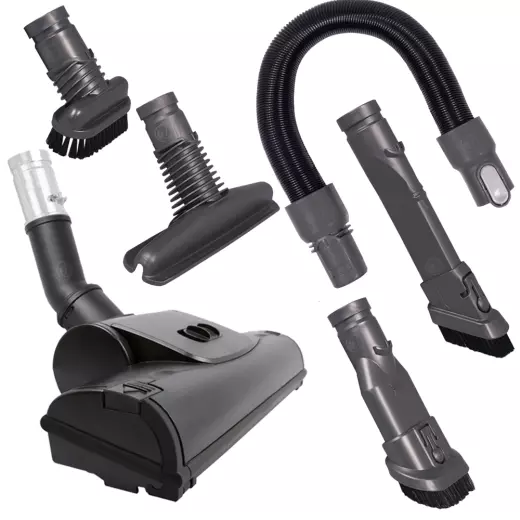 Turbo Bodendüse mit Düsen Set 5 Teile für Dyson V6, DC19T2 und DC22 bis DC66 kompatibel