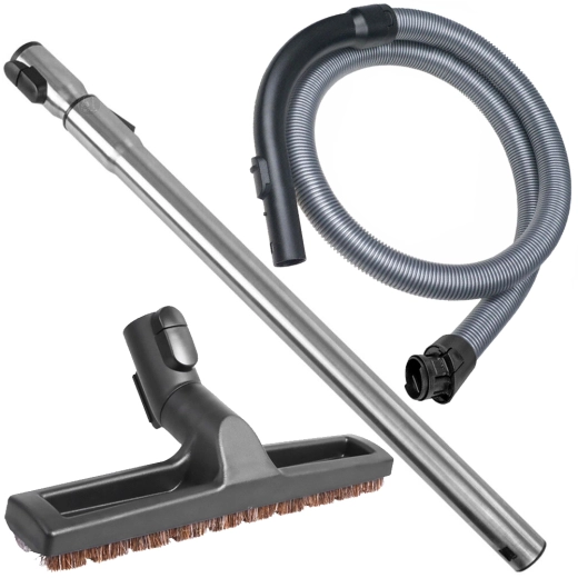 SPARSET für Miele Complete C3 Serie kompatibel Schlauch Griff Rohr Parkettbürste Rosshaar