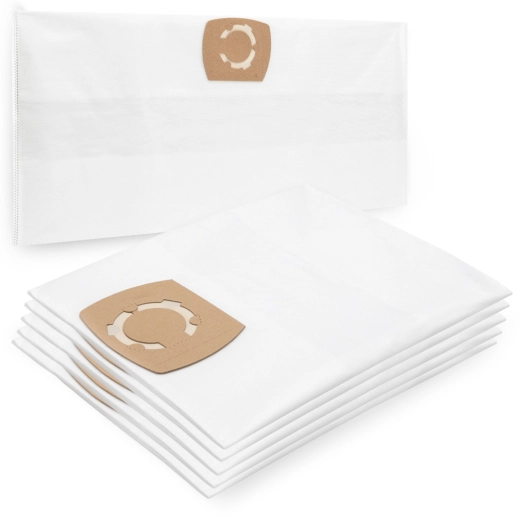 5 Vlies Staubsaugerbeutel für WorkZone WZ-NTS 30 A kompatibel Filtertüten Filtersack
