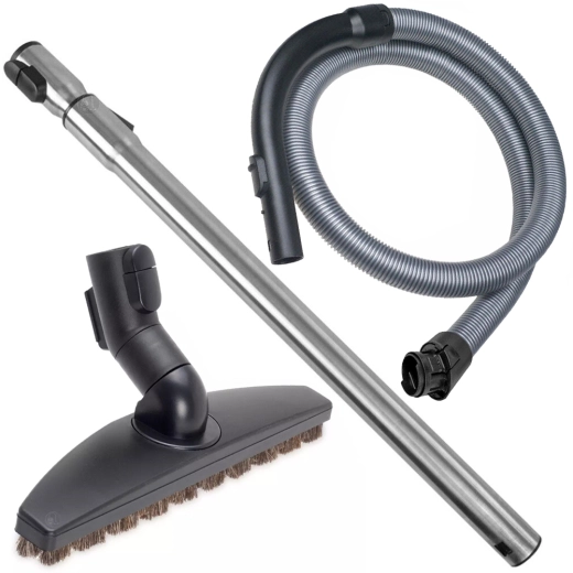 SPARSET für Miele S8000 S8 Serie kompatibel Schlauch Griff Rohr Swingflex Bürste