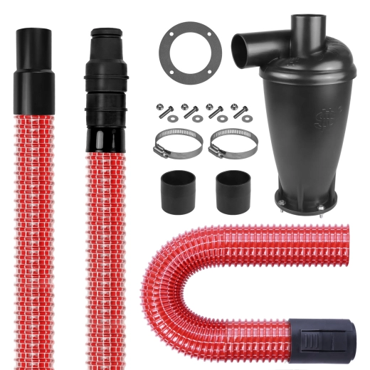 Zyklon-Vorabscheider-Set für Kärcher WD2 WD3 WD4 WD5 WD6 WD7... und A 2... - Schlauch 50mm inkl. Zyklon Abscheider