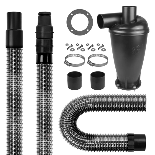 Zyklon-Vorabscheider-Set für Industriesauger 58mm Anschluss - Schlauch 50mm inkl. Zyklon Abscheider