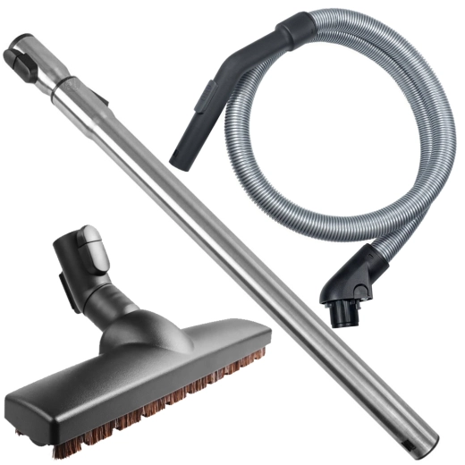 SPARSET für Miele S300i und S400i Serien kompatibel Schlauch Griff Rohr Parkettbürste Rosshaar