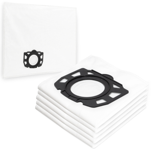 5 Staubsaugerbeutel für Kärcher WD 1 Classic kompatibel