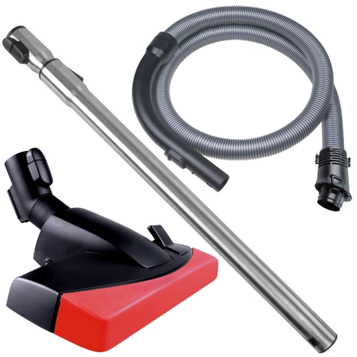 Griff Rohr Düse kompatibel für Miele S5000 S5 Serie Möbelschutz Rot