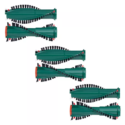 3 Satz Bürsten passend für Vorwerk Elektrobürste ET 340 EB 350 EB 351