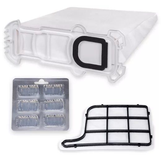 6 Staubsaugerbeutel Filtertüten Filter Duft passend für Vorwerk Kobold 135 136