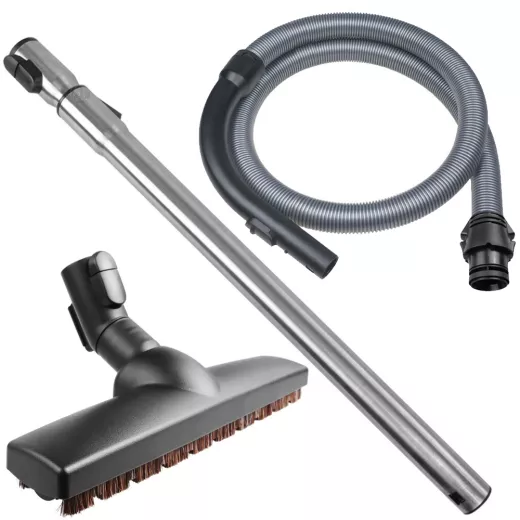 SPARSET für Miele Boost CX1 kompatibel Schlauch Griff Rohr Parkettbürste Rosshaar