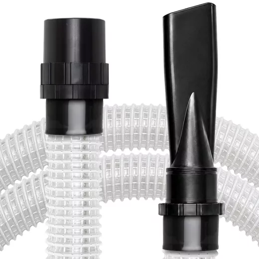 Gewebeschlauch Ø50mm für Parkside Sauger mit 58mm Anschluss Maxi Fugendüse