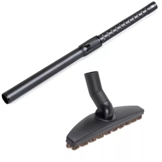 Rohr Parkettdüse Rosshaar SwingFlex passend für alle Staubsauger mit 32 mm Anschluss