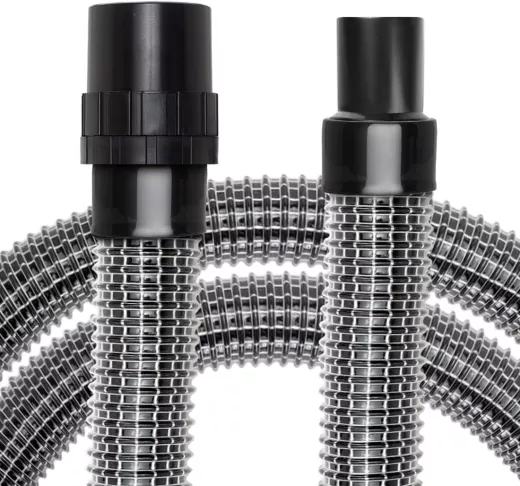 Gewebeschlauch Ø50mm für Industriesauger Kesselsauger 58mm Anschluss Maschinenanschluss 42 mm
