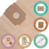 10 Staubsaugerbeutel für Wetrok Durovac 11, Monovac 11 Plus, Monovac Comfort 11, Monovac Touch'n'Clean 11 kompatibel