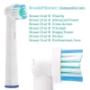 12 Aufsteckbürsten passend für Oral B Zahnbürste Ersatzbürsten