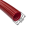 Gewebeschlauch für ALLE Einhell TC-VC Industriesauger kompatibel Industrie Schlauch