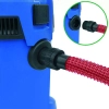 Gewebeschlauch Rot mit Düsen-Set für alle Industriesauger Kesselsauger mit 58 mm