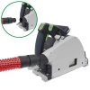 Gewebeschlauch Rot mit Düsen-Set für alle Industriesauger Kesselsauger mit 58 mm