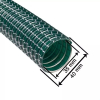 Gewebeschlauch für Festo SR 5, SR 6, SR 151 E-AS, SR 201 E-AS uvm. kompatibel
