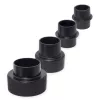 Adapter 4tlg für 100mm Schlauch Absauganlage Reduzierstücke 100 60 40 34 28 mm