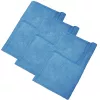 1 bis 5 Mikrofasertücher Fenstertücher Glastücher Glas Fenster Tuch Blau