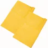 1 bis 5 Mikrofasertücher Fenstertücher Glastücher Glas Fenster Tuch Sonnengelb
