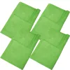 1 bis 5 Mikrofasertücher Fenstertücher Glastücher Glas Fenster Tuch Grün