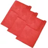 1 bis 5 Mikrofasertücher Fenstertücher Glastücher Glas Fenster Tuch Rot