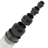 Adapter 5tlg für 100mm Schlauch Absauganlage Reduzierstücke 100 60 40 34 28 mm