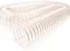 100mm PU Absaugschlauch Antistatisch mit Stahlfeder mit 5tlg Adapterset 2 Schlauchschellen