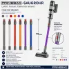 Saugrohr kompatibel mit SEBO Balance A1 Akkusauger Lila/Violett