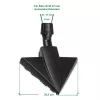 Rohr 32mm Hartbodendüse Rosshaar passend für alle Staubsauger mit 32 mm Anschluss