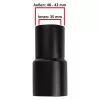 Gewebeschlauch Ø50mm für für ALTO Sauger mit 58mm Anschluss Maschinenanschluss 42 mm