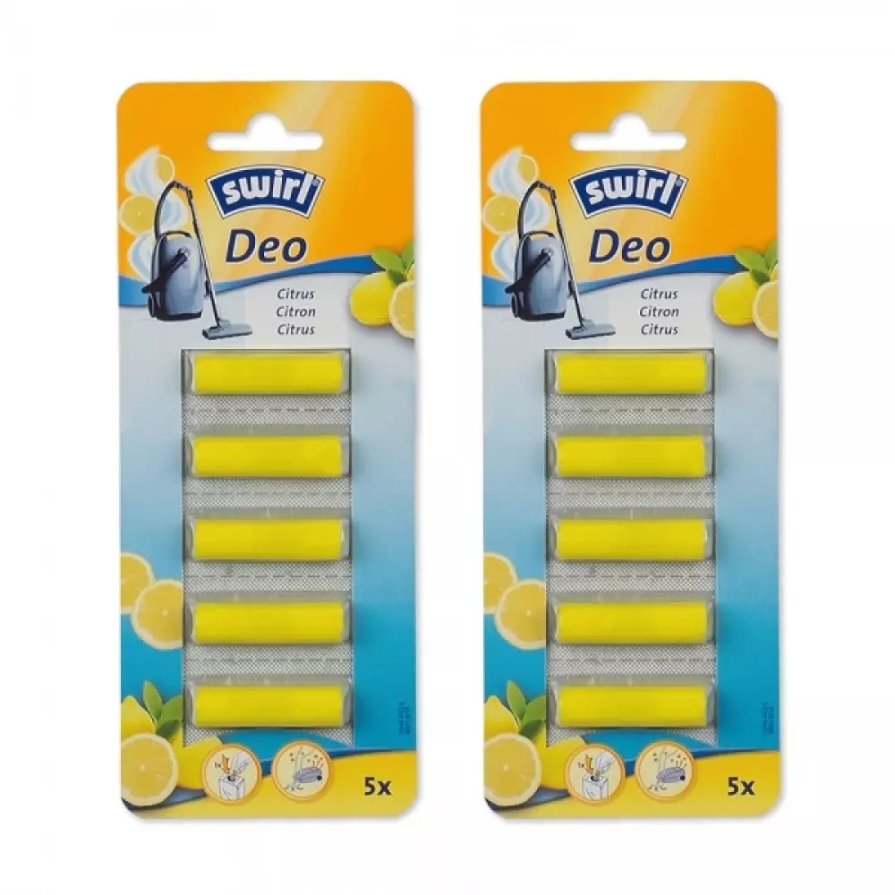 10 Swirl Deo Sticks Zitronen Duft Fur Alle Marken Staubsauger