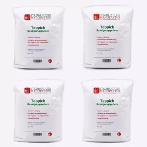 Teppichreiniger / Reinigungspulver (2kg) Universal geeignet für Vorwerk, Lux, SEBO uvm.