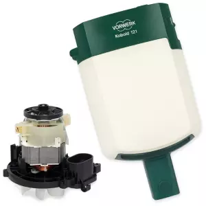 Vorwerk Kobold 121 Reparatur defekter Motor und Filter