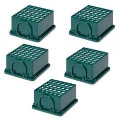 5 HEPA-Filter / Mikrofilter geeignet für Vorwerk Kobold 130 131