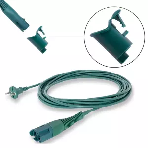 10 Meter Kabel + Buchse für Vorwerk Kobold 130 131 kompatibel