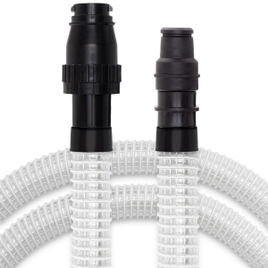 Gewebeschlauch Transparent kompatibel zu Industriesauger Kesselsauger von Nilco und Fakir S 20 E