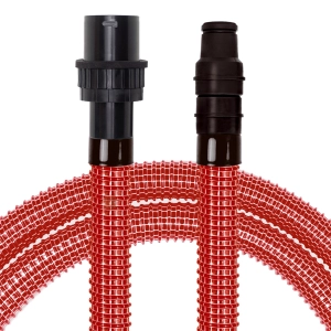 Gewebeschlauch Rot für Würth ISS 35 ISS 35-S ISS 45-M ISS 55-S HWS 15-L Industriesauger kompatibel