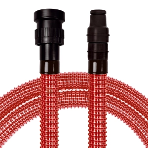 Gewebeschlauch Rot kompatibel zu Vacmaster D8, 1323, 1330, 1620, 1638, uvm.