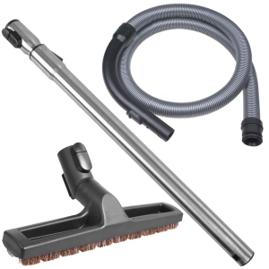 SPARSET für Miele Complete C1 Serie kompatibel Schlauch Griff Rohr Parkettbürste Rosshaar