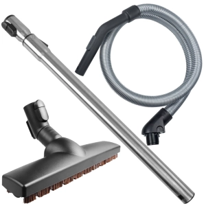 SPARSET für Miele S300i und S400i Serien kompatibel Schlauch Griff Rohr Parkettbürste Rosshaar