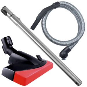 Griff Rohr Düse kompatibel für Miele S500 Serie Möbelschutz Rot