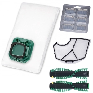 6 Staubbeutel + Filter Duft Bürsten geeignet für Vorwerk Kobold VK 140 VK 150