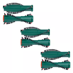 3 Satz Bürsten passend für Vorwerk Elektrobürste ET 340 EB 350 EB 351