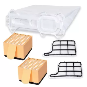 18 Vlies Staubsaugerbeutel passend für Vorwerk Kobold 135 136 4 Filter Hepa H12